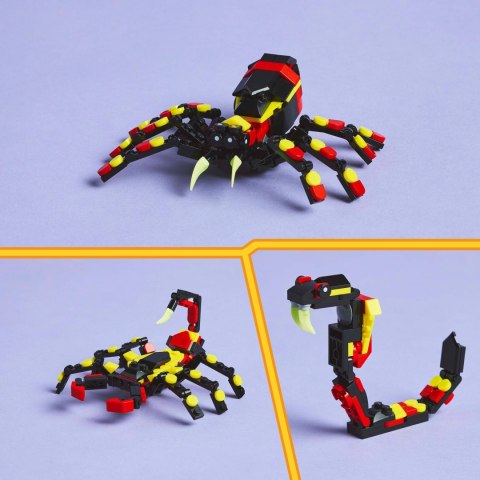 LEGO 31159 CREATOR 3w1 Dzikie zwierzęta Zaskakujący pająk LEGO 31159 CREATOR 3w1 Dzikie zwierzęta Zaskakujący pająk