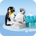 LEGO 10442 DUPLO Rodziny dzikich zwierząt: pingwiny i lwy