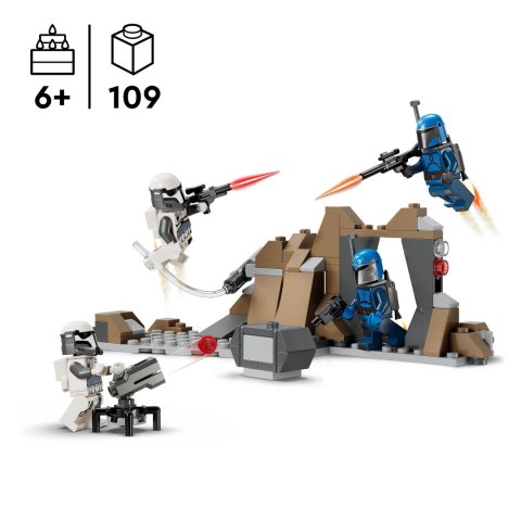 LEGO 75373 STAR WARS Pakiet bitewny Mandalorian Ambush LEGO 75373 STAR WARS Pakiet bitewny Mandalorian Ambush