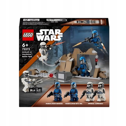 LEGO 75373 STAR WARS Pakiet bitewny Mandalorian Ambush LEGO 75373 STAR WARS Pakiet bitewny Mandalorian Ambush