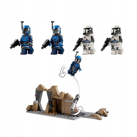 LEGO 75373 STAR WARS Pakiet bitewny Mandalorian Ambush LEGO 75373 STAR WARS Pakiet bitewny Mandalorian Ambush