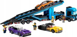 LEGO 60408 CITY Laweta z samochodami sportowymi