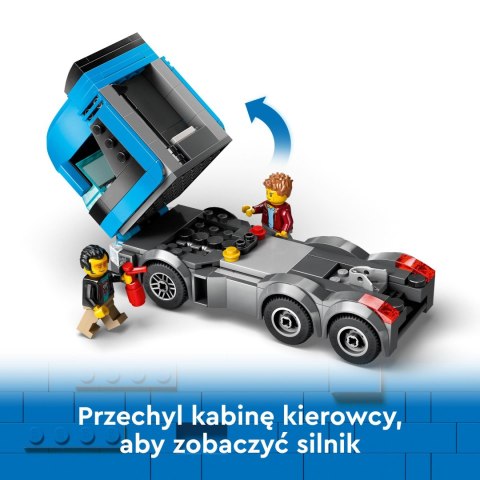 LEGO 60408 CITY Laweta z samochodami sportowymi LEGO 60408 CITY Laweta z samochodami sportowymi