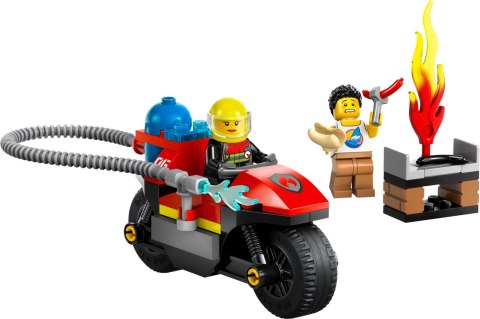 LEGO 60410 CITY Strażacki motocykl ratunkowy LEGO 60410 CITY Strażacki motocykl ratunkowy
