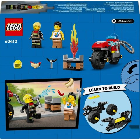 LEGO 60410 CITY Strażacki motocykl ratunkowy LEGO 60410 CITY Strażacki motocykl ratunkowy