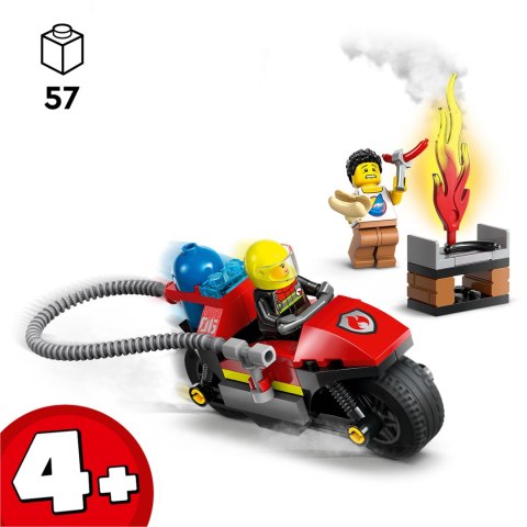 LEGO 60410 CITY Strażacki motocykl ratunkowy LEGO 60410 CITY Strażacki motocykl ratunkowy