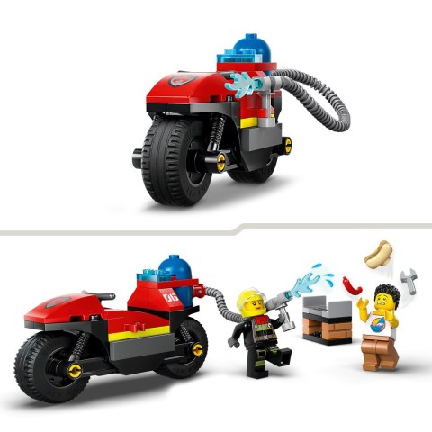 LEGO 60410 CITY Strażacki motocykl ratunkowy LEGO 60410 CITY Strażacki motocykl ratunkowy