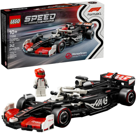 LEGO 77250 SPEED CHAMPIONS Bolid F1 MoneyGram Haas Team VF-24 LEGO 77250 SPEED CHAMPIONS Bolid F1 MoneyGram Haas Team VF-24