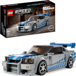 LEGO 76917 SPEED CHAMPIONS Nissan Skyline GT-R (R34) z filmu „Za szybcy, za wściekli