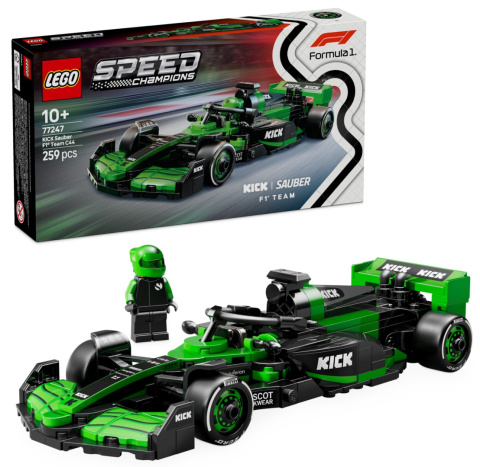 LEGO 77247 SPEED CHAMPIONS Bolid F1 KICK Sauber Team C44 LEGO 77247 SPEED CHAMPIONS Bolid F1 KICK Sauber Team C44