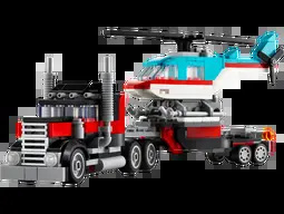 LEGO CREATOR 31146 Ciężarówka z platformą i helikopterem
