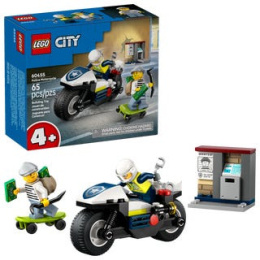 LEGO 60455 CITY Pościg na motocyklu policyjnym