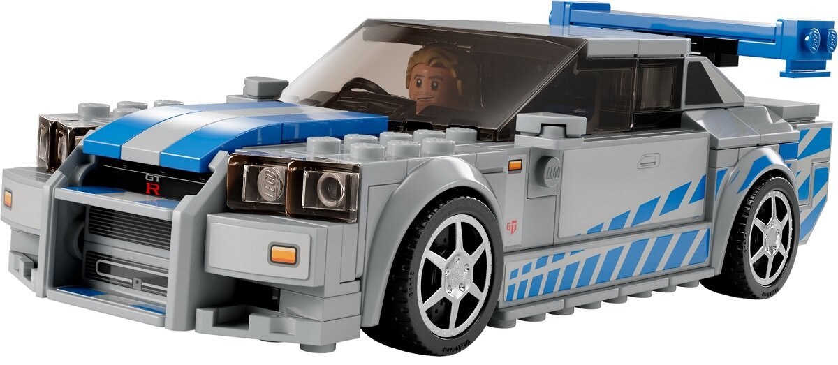 LEGO Speed Champions Nissan Skyline GT-R (R34) z filmu Za szybcy, za wściekli 76917 dziecko kreatywność zabawa nauka rozwój klocki figurki minifigurki jakość tradycja konstrukcja nauka wyobraźnia role jakość bezpieczeństwo wyobraźnia budowanie pasja hobby funkcje instrukcje