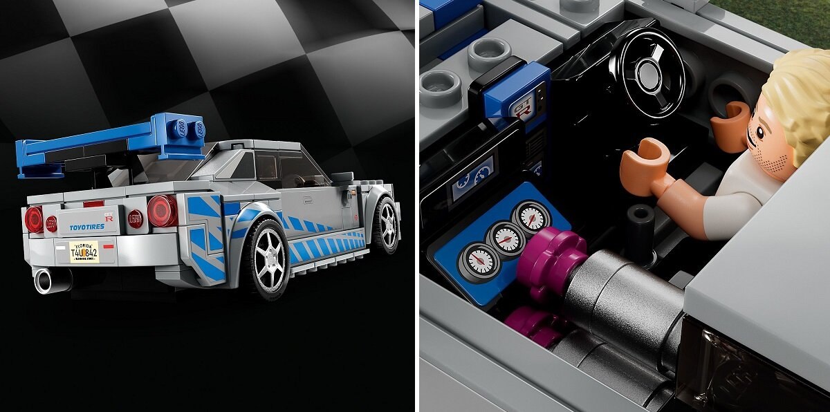 LEGO Speed Champions Nissan Skyline GT-R (R34) z filmu Za szybcy, za wściekli 76917 dziecko kreatywność zabawa nauka rozwój klocki figurki minifigurki jakość tradycja konstrukcja nauka wyobraźnia role jakość bezpieczeństwo wyobraźnia budowanie pasja hobby funkcje instrukcje